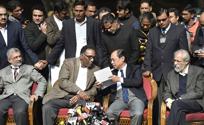 Justice Chelameswar Deserves Thanks And Attention - By Yashwant Sinha