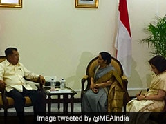 Sushma Swaraj Discusses Ways To Strengthen Ties With Indonesian Leaders