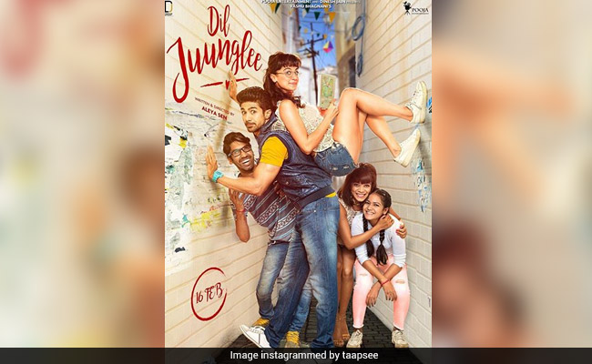 <I>Dil Juunglee</i>'s New Poster: How Do You Like Taapsee Pannu's New Look?