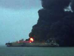 Oil Tanker Ablaze Off China Faces Explosion Risk: Authorities
