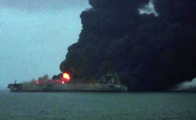 Oil Tanker Ablaze Off China Faces Explosion Risk: Authorities