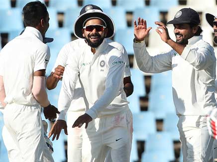 2nd Test: Ashwin Leads India