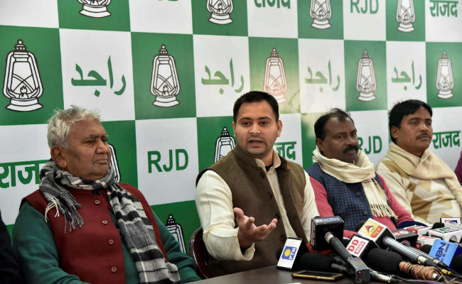 "Arrest Me If I Am Guilty": Tejashwi Yadav Dares Nitish Kumar