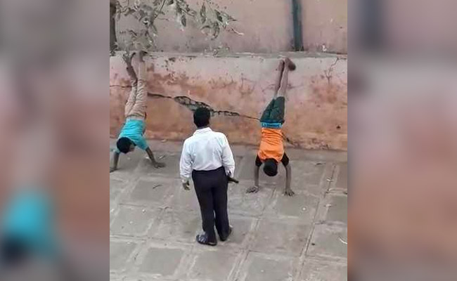 2 Minors Forced To Stand Upside Down, Beaten Up By Warden In Telangana