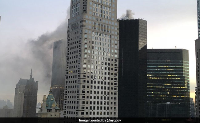 Fire Breaks Out At Trump Tower In Manhattan, 2 Injured