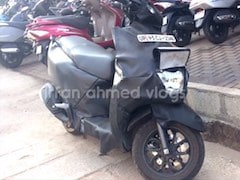 TVS Graphite Concept Based Scooter Spied Testing; To Get LED DRL
