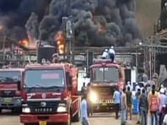 Huge Fire At Chemical Plant Near Vadodara In Gujarat Under Control