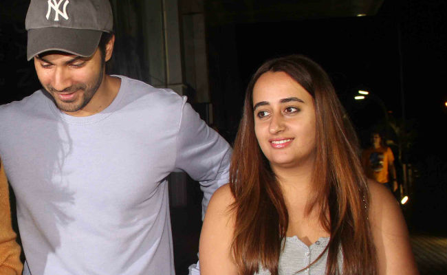 Spotted: Varun Dhawan With Rumoured Girlfriend Natasha Dalal On A Movie Date