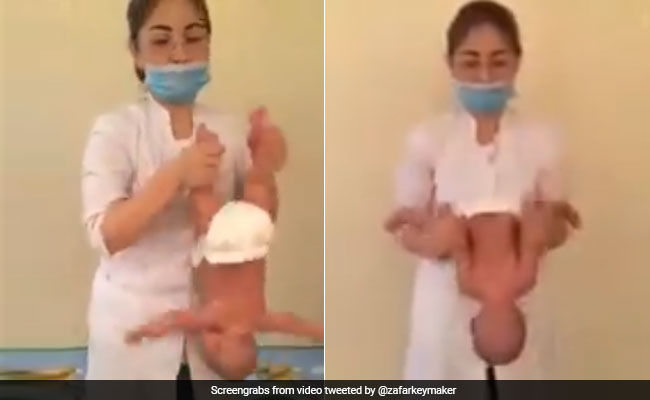 VIDEO: नर्स ने पैदा हुए बच्चे के साथ किया हैरान करने वाला करतब, अमिताभ बच्चन ने दिया ये जवाब