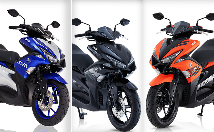 Yamaha Aerox 155 Spotted In India