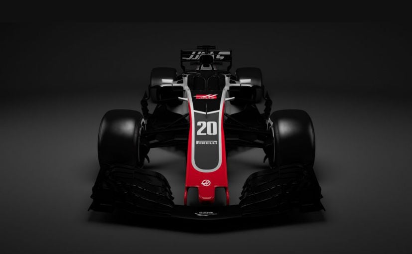 2018 haas vf 18 f1 car