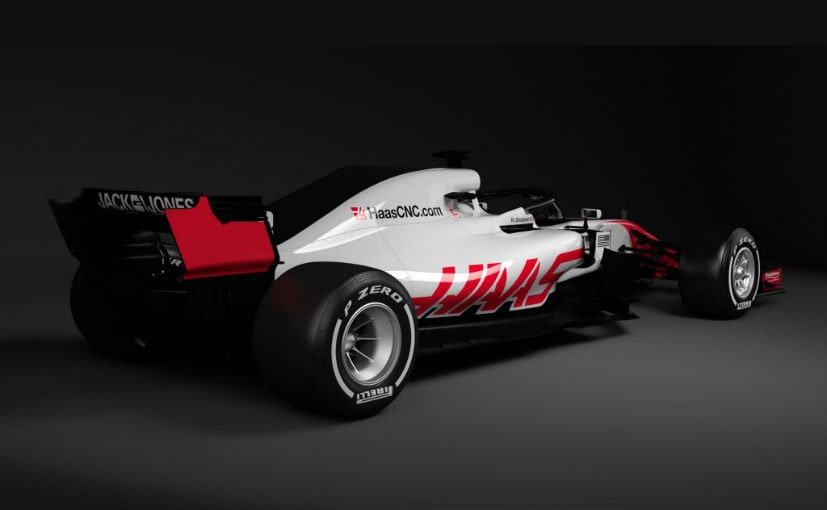 2018 haas vf 18 f1 car