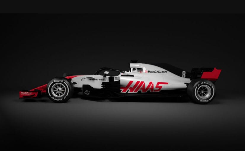 2018 haas vf 18 f1 car