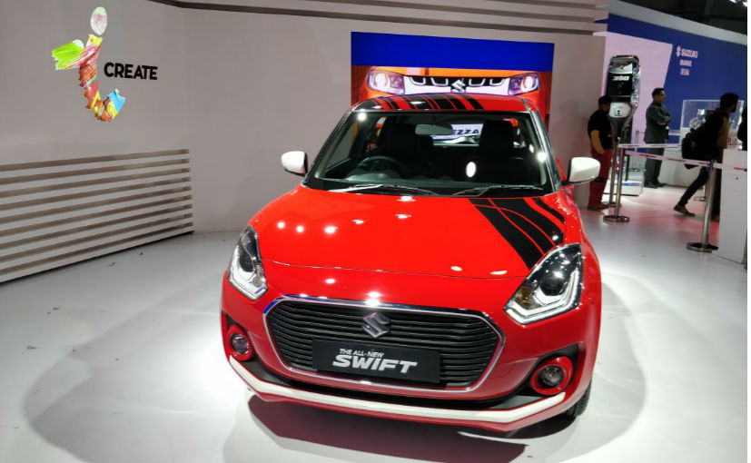Auto Expo 2018: New Gen Maruti Suzuki Swift iCreate Version Showcased