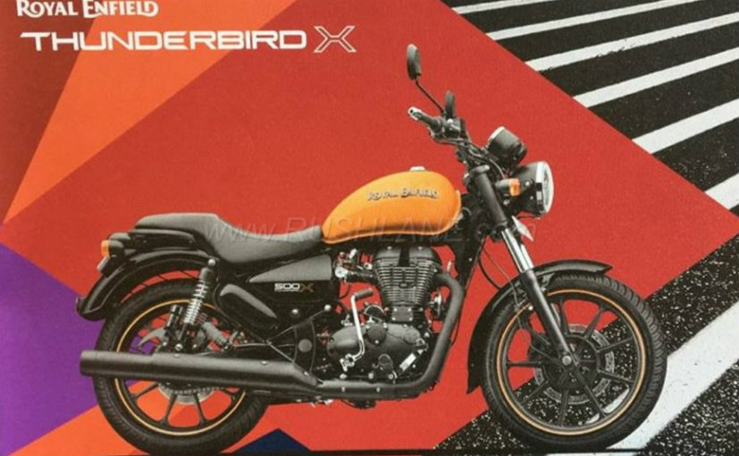 Royal Enfield Thunderbird 350X, 500X Brochure Leaked