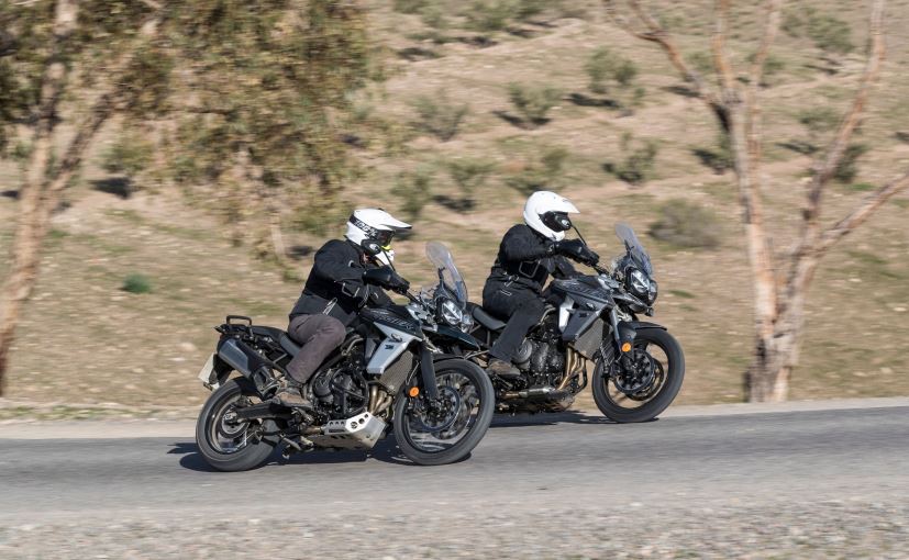 2018 triumph tiger 800 xrt and xca engine