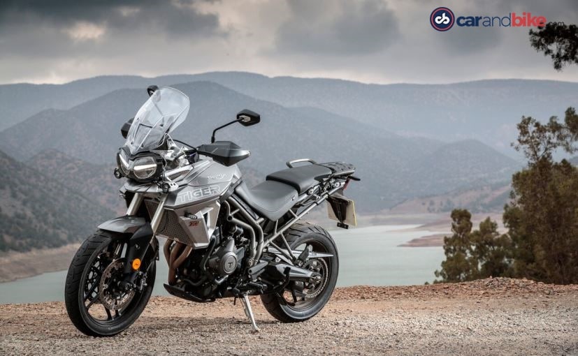 2018 triumph tiger 800 xrt is more road oriented