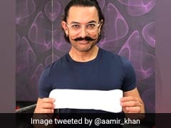 Tagged By Twinkle Khanna, Aamir Khan Poses With Sanitary Pad In '<i>PadMan</i> Challenge'