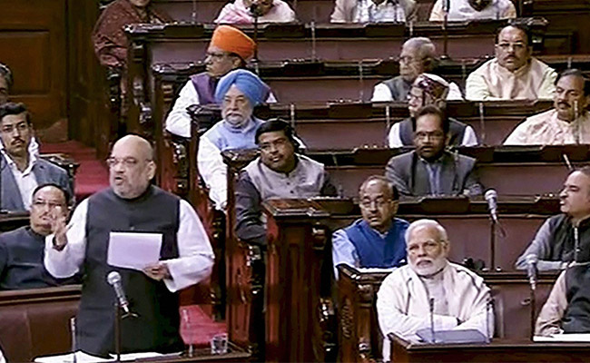 In Debut Parliament Speech, Amit Shah's Sharp Rebuttal To <i>Pakoda</i> Jibes