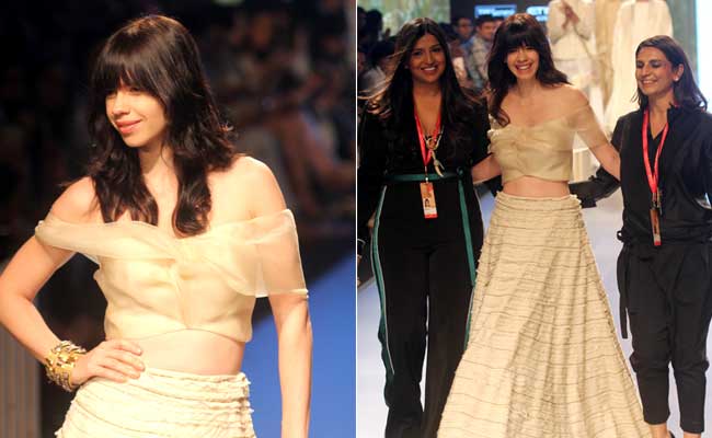 Lakme Fashion Week 2018 Day 3: Kalki Koechlin As Showstopper for Amoh By Jade