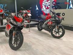Auto Expo 2018: All-New Aprilia RS 150 and Tuono 150 Showcased
