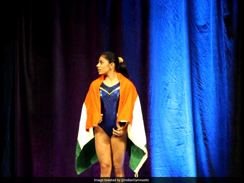 Aruna Budda Reddy Wins Bronze At 2018 Gymnastics World Cup