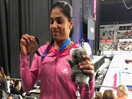 भारत की अरुणा रेड्डी ने जिमनास्टिक वर्ल्डकप में पदक जीतकर रचा इतिहास.... भारत की अरुणा रेड्डी ने जिमनास्टिक वर्ल्डकप में पदक जीतकर रचा इतिहास....