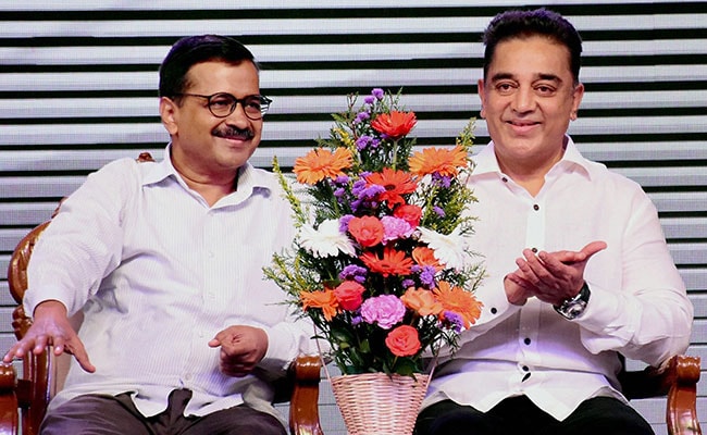 Help Kamal Haasan Beat AAP's Delhi Record, Says 'Fan' Arvind Kejriwal