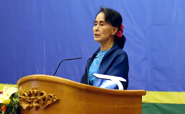 As Myanmar Jails Reuters Journalists, Aung San Suu Kyi's Image In Shreds