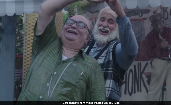 <i>102 Not Out</i> Teaser: Amitabh Bachchan, The 102-Year-Young Dad. Rishi Kapoor As The Son, 75