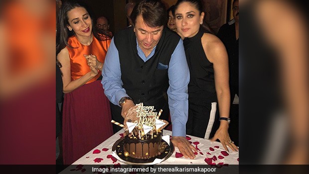 A Look At Randhir Kapoor's 71st Birthday Cake From Grandkids Taimur, Kiaan And Samaira Will Make Your Day!