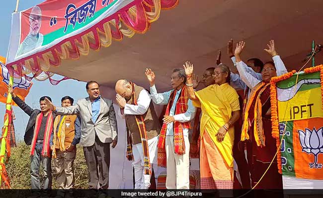 त्रिपुरा विधानसभा चुनाव: जोर-शोर से चला चुनाव प्रचार थमा, 18 फरवरी को डाले जाएंगे वोट