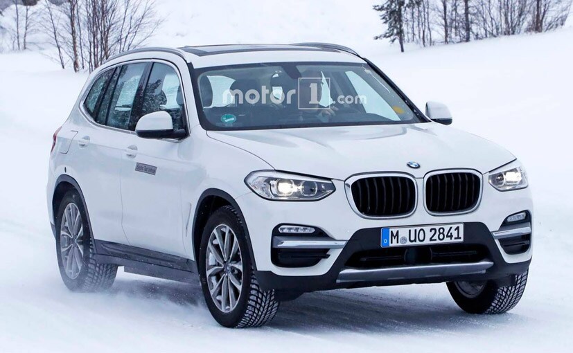 BMW iX3 Electric SUV Caught Testing