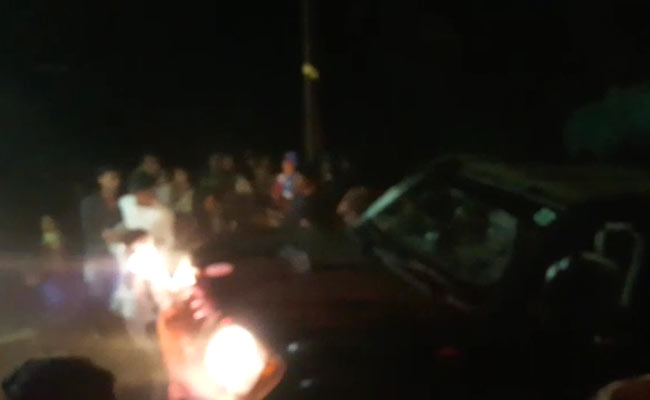 On Camera, Groom's Car Ploughs Into His Wedding Procession, 25 Injured