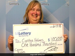 Husband's Cheap Valentine's Day Gift Turns Into $100,000 Lottery Win Husband's Cheap Valentine's Day Gift Turns Into $100,000 Lottery Win