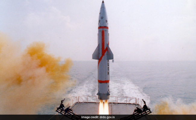 ''Dhanush'' Ballistic Missile Successfully Test-Fired