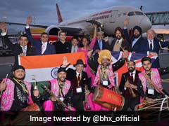 <i>Balle Balle</i>! <i>Dhol</i> Players Drum Up A Storm On Air India Flight To Amritsar