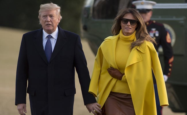 Watch: Donald Trump Awkwardly Attempts To Hold Melania Trump's Hand. Again