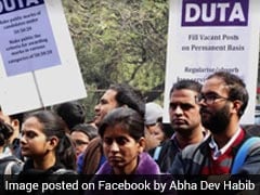 Delhi University Teachers On Warpath Over Sacking Of Ad-Hoc Colleagues
