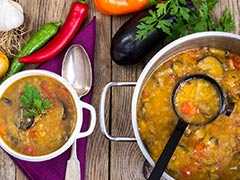 Charred Eggplant Soup