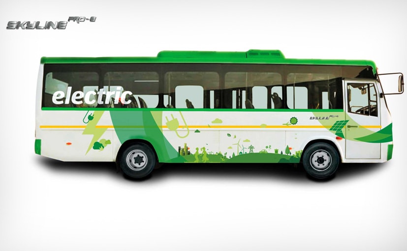 eicher electric bus