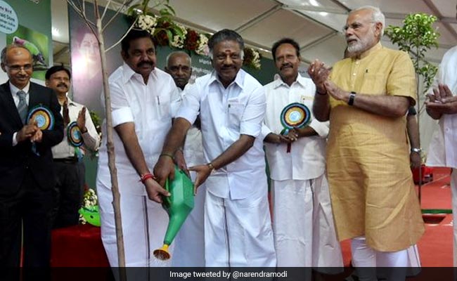 As OPS Showers Praise On PM Modi, AIADMK Lawmaker Says BJP "Natural Ally"