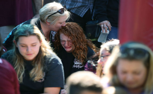 For Florida School Gun Massacre Survivors, Fear And Grief Takes Hold