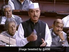 Amid Protests, Ghulam Nabi Azad Flags Legislation Impasse In Rajya Sabha