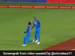 Watch: Hardik Pandya Avoids Collision With Shikhar Dhawan, Takes One-Handed Catch