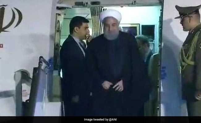 Hassan Rouhani India Visit LIVE Updates: Iran President Lands In Delhi