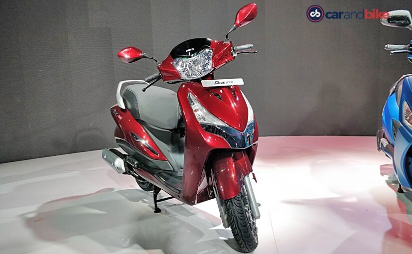 Auto Expo 2018: Hero Duet And Maestro Edge 125 cc Scooters Unveiled