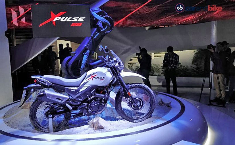 hero xpulse 200 adventure tourer auto expo 2018