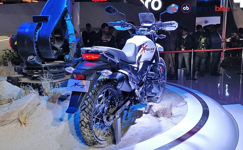 hero xpulse 200 adventure tourer auto expo 2018