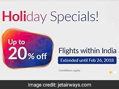 Jet Airways Sale: Offer On Domestic Flight Tickets Extended Till February 26